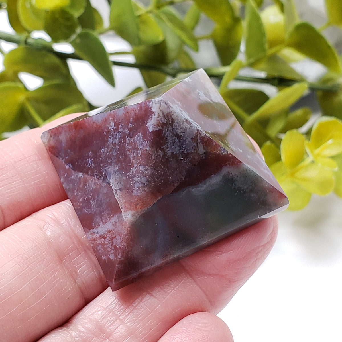  Five Point Jasper Pyramid Set | Gemstone Variety | Set of Four 3