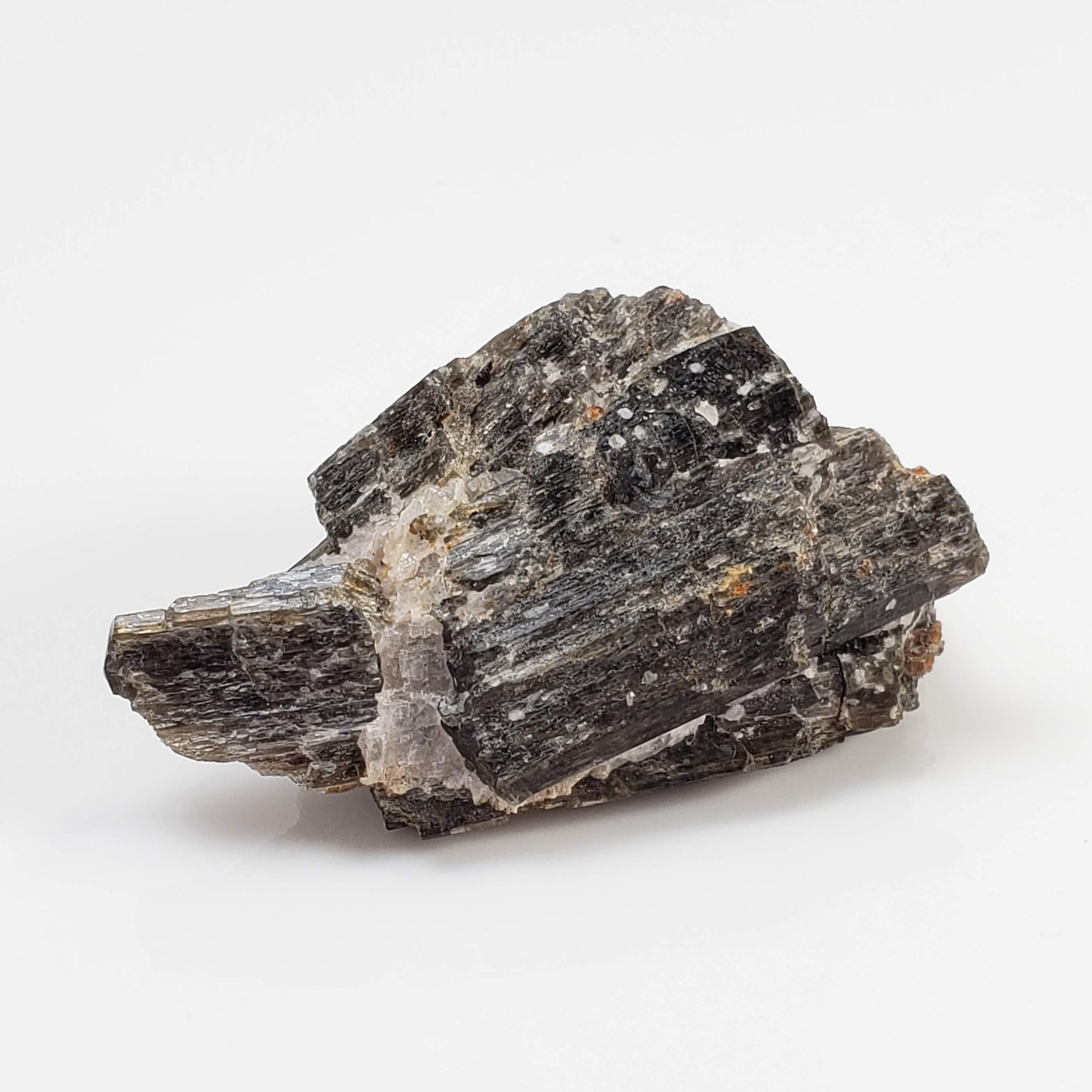  Fluor-Richterite with Calcite Crystal | Rare Mineral | 14.1 grams | Wilberforce, Ontario, Canada 1