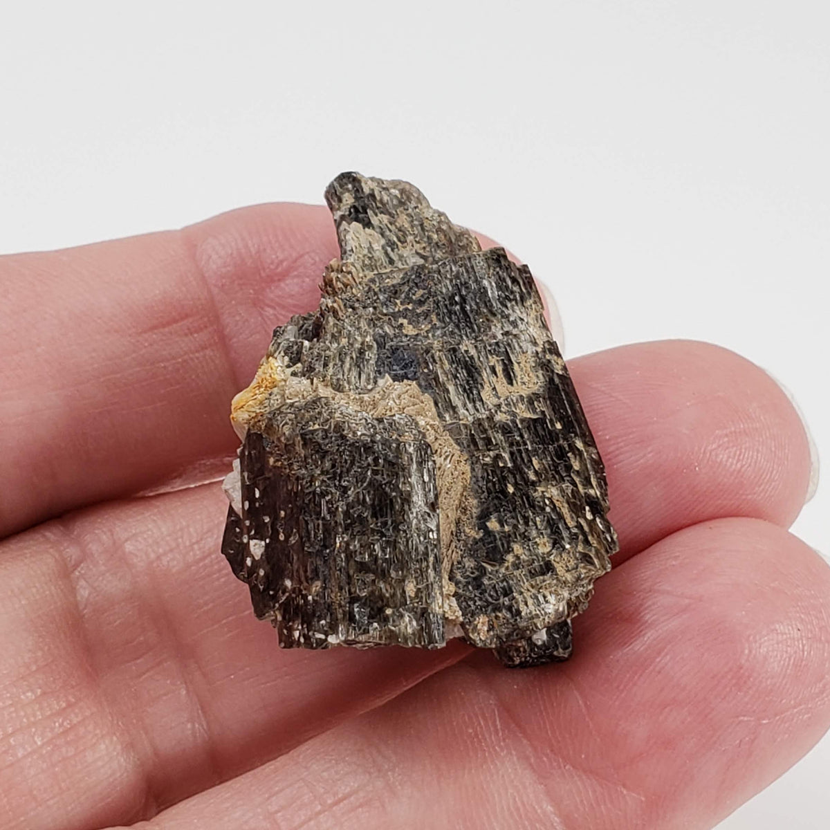  Fluor-Richterite with Calcite Crystal | Rare Mineral | 14.1 grams | Wilberforce, Ontario, Canada 6