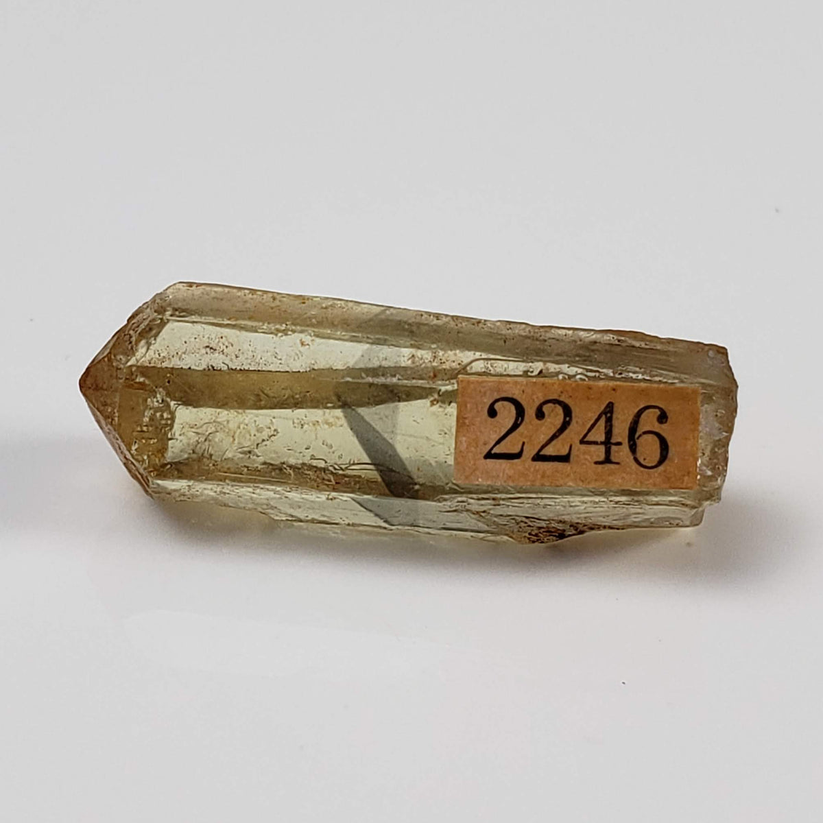 Fluorapatite Phantom Crystal | Perky Box Thumbnail Specimen | Cerro del Mercado | Durango, Mexico 7
