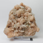  Fluorapophyllite and Pink Stilbite Crystal Cluster | 2.26 KG | Jalgaon, India 
