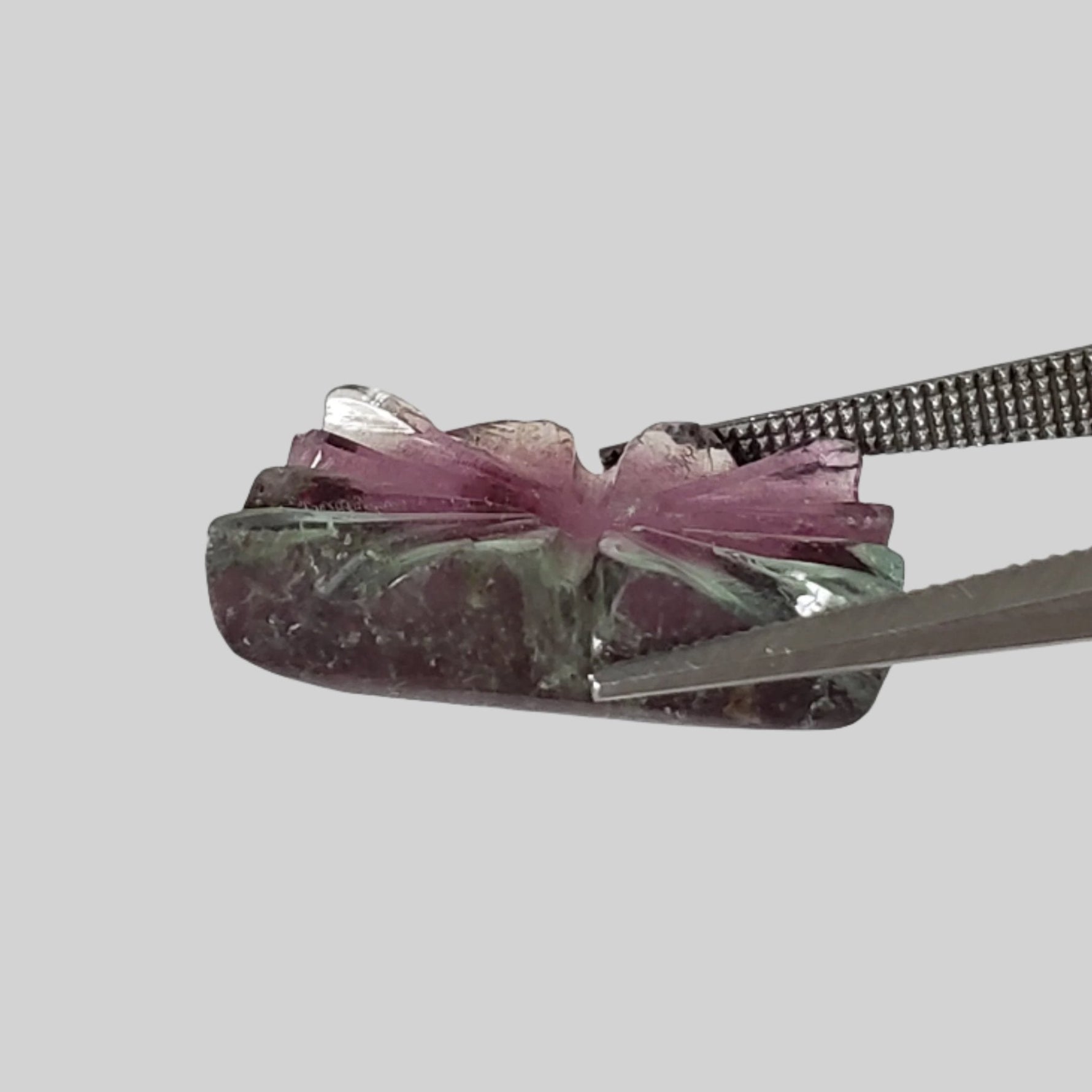  Fluorite | Carved Fluorite Cabochon | Multi-Color | 18.5x12mm 6