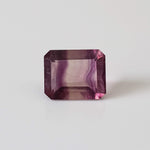  Fluorite | Octagon Cut | Bi-Color Purple | 12x9.8mm 6.7ct 4