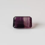  Fluorite | Octagon Cut | Bi-Color Purple | 13.8x9.8mm 7.5ct 3