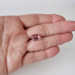  Fluorite | Octagon Cut | Bi-Color Siberian Pink | 11x9mm 4.72ct 5