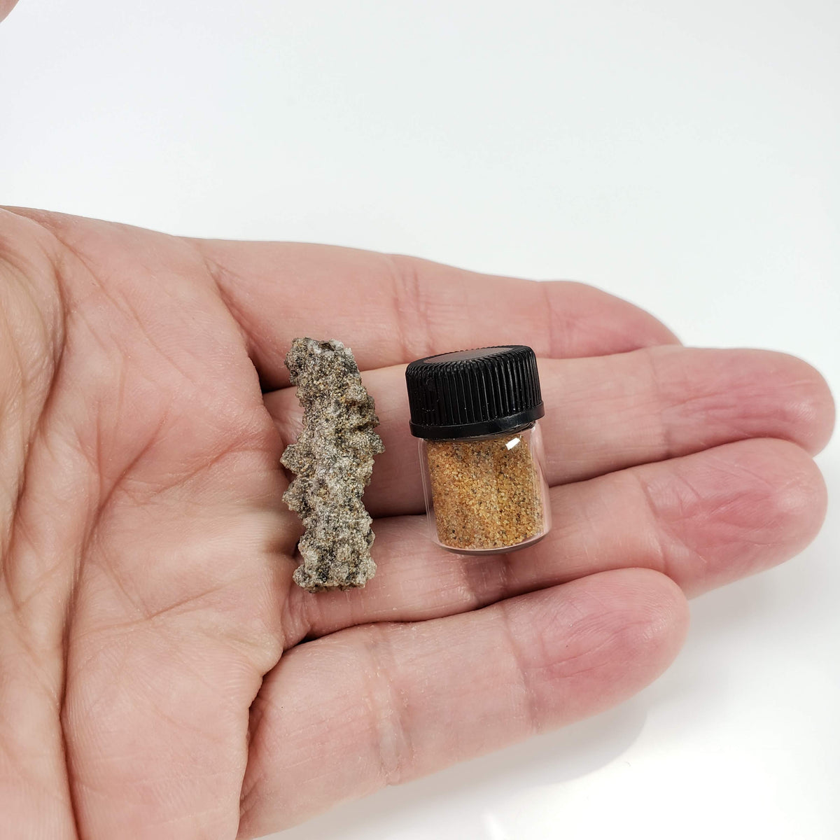  Fulgurite | Natural Lightning Impact Glass | 0.97 Grams | Sahara 6