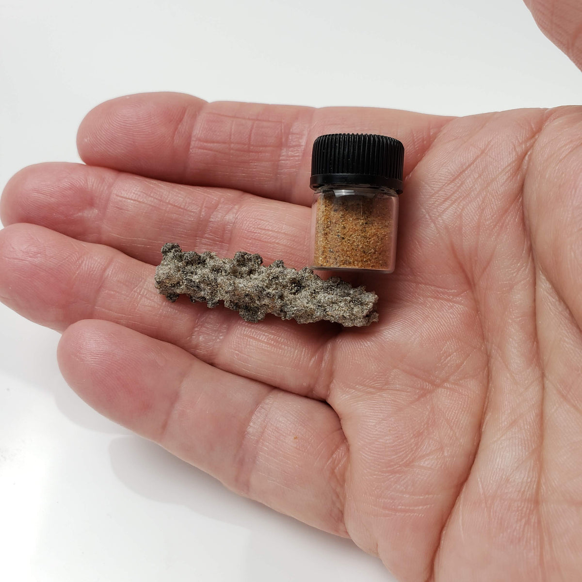  Fulgurite | Natural Lightning Impact Glass | 1.44 Grams | Sahara 5