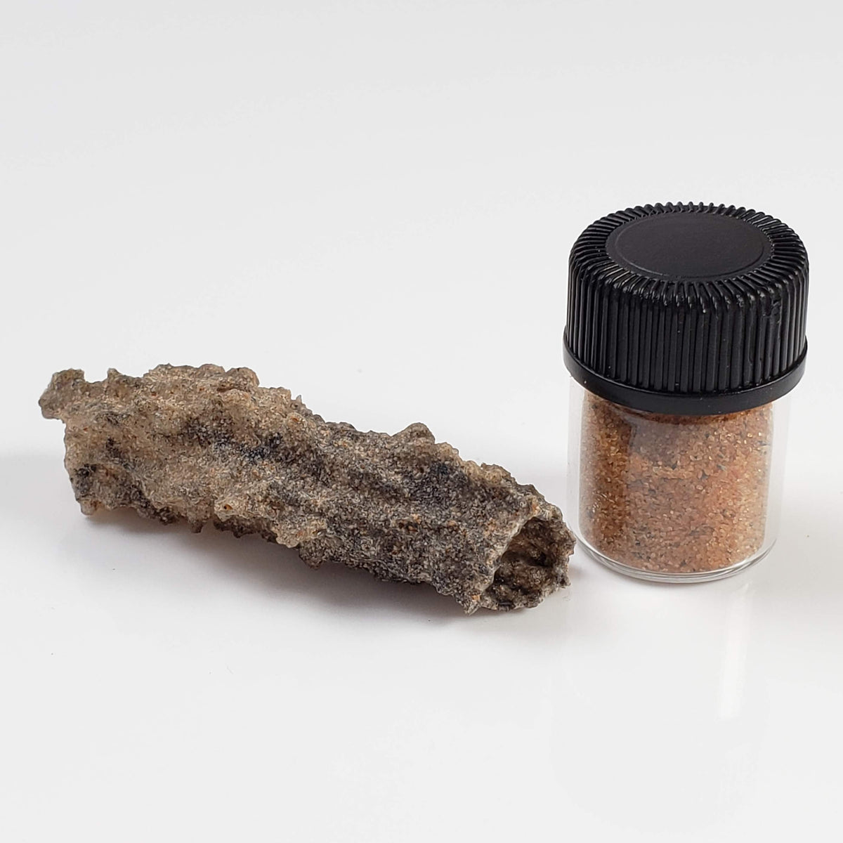  Fulgurite | Natural Lightning Impact Glass | 1.45 Grams | Sahara 