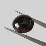  Garnet | Untreated | Oval Cabochon | Blood Red | 18x17.5mm 35.75ct | Africa 