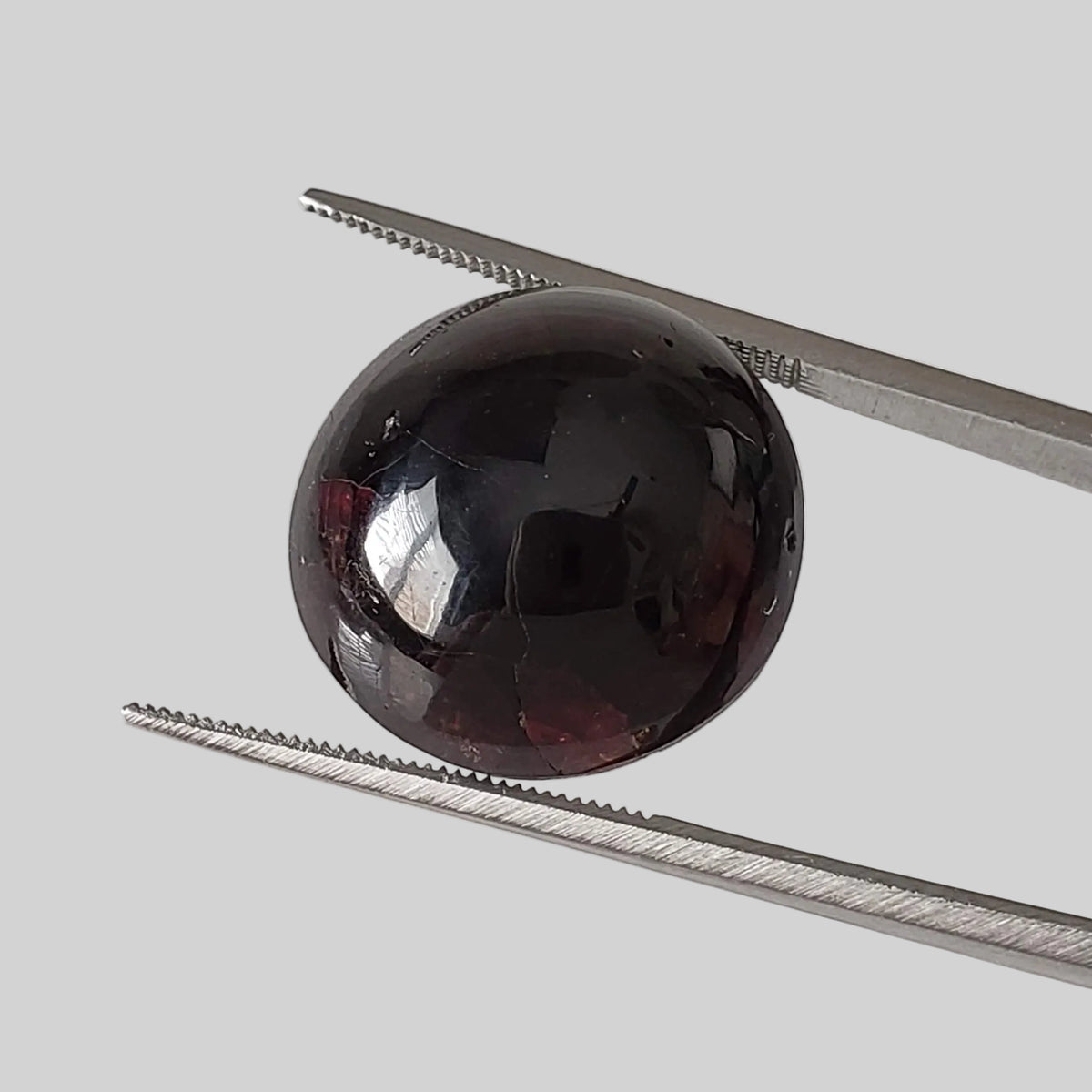  Garnet | Untreated | Oval Cabochon | Blood Red | 18x17.5mm 35.75ct | Africa 1