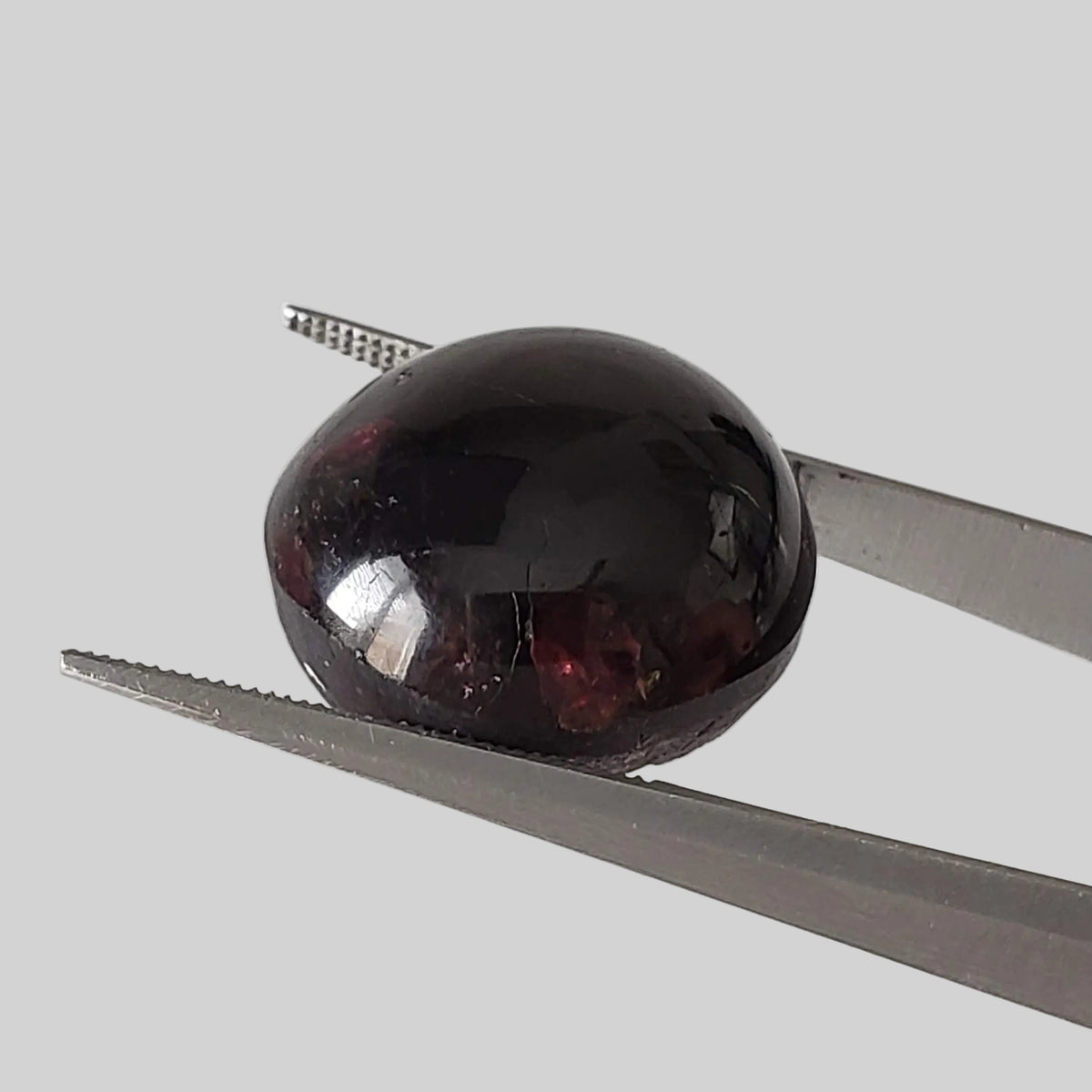  Garnet | Untreated | Oval Cabochon | Blood Red | 18x17.5mm 35.75ct | Africa 2