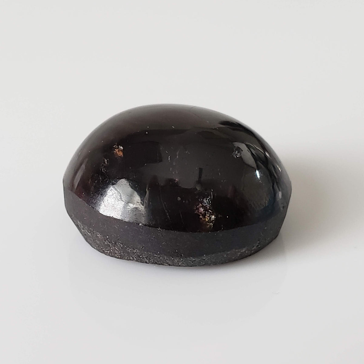  Garnet | Untreated | Oval Cabochon | Blood Red | 18x17.5mm 35.75ct | Africa 4