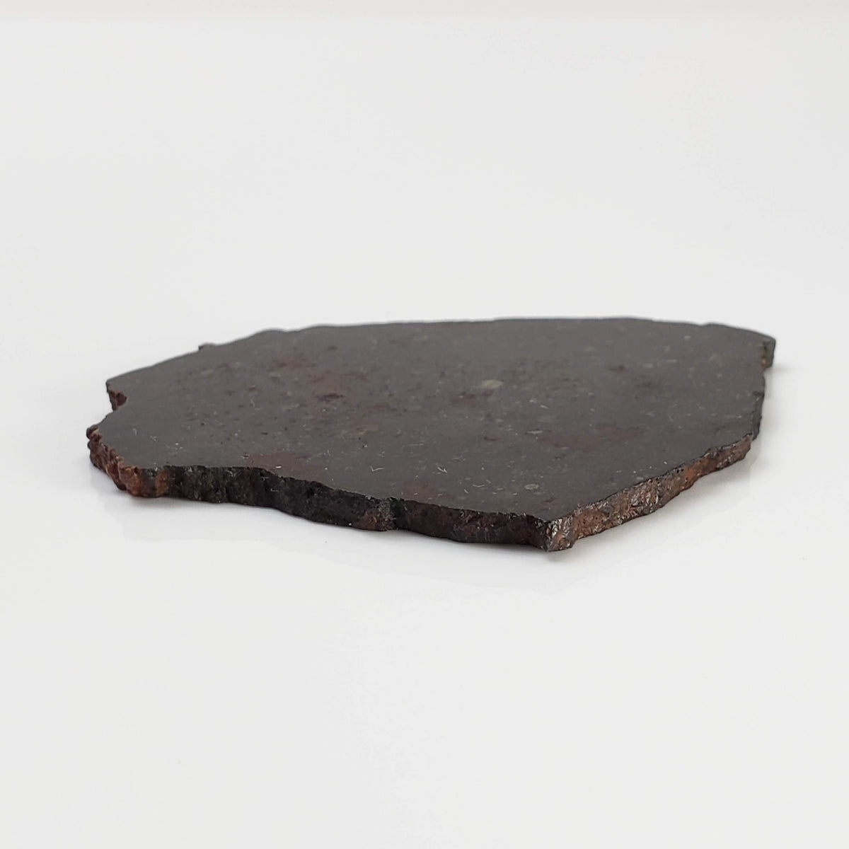  Ghubara Meteorite | 17.6 Gr | Slice | Rare Stony Black L5 Chondrite | Oman 3