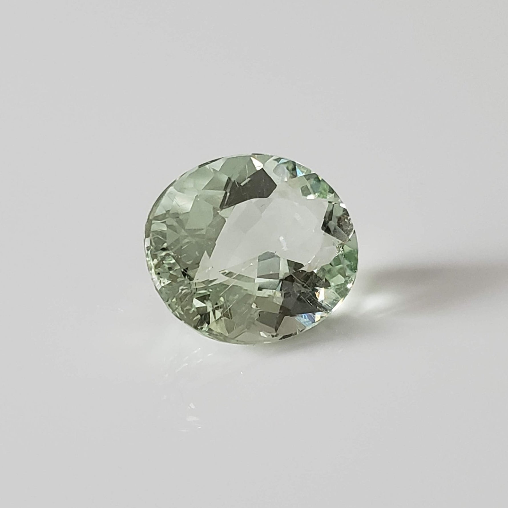  Golden Beryl | Heliodor | Oval Cut | Green | 15x12mm, 7.6ct 2