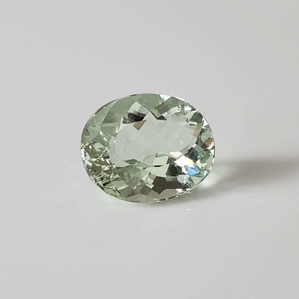  Golden Beryl | Heliodor | Oval Cut | Green | 15x12mm, 7.6ct 4