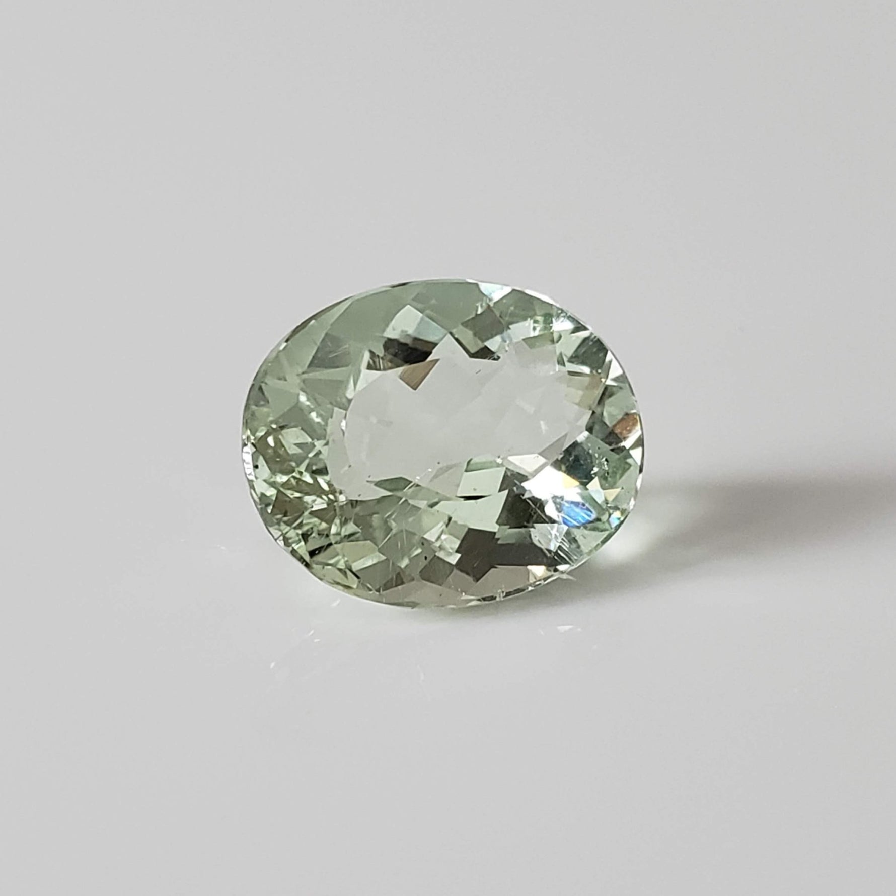  Golden Beryl | Heliodor | Oval Cut | Green | 15x12mm, 7.6ct 4