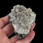 Gray Calcite on Green Crystal Matrix | 153.7 gr | Morocco 6