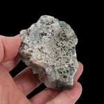  Gray Calcite on Green Crystal Matrix | 153.7 gr | Morocco 5