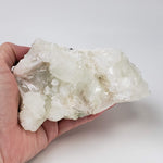  Green Apophyllite Crystal on Acicular Scolecite matrix | 964 gr | Panvel, India 10