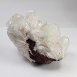  Green Apophyllite Crystal on Acicular Scolecite matrix | 964 gr | Panvel, India 8