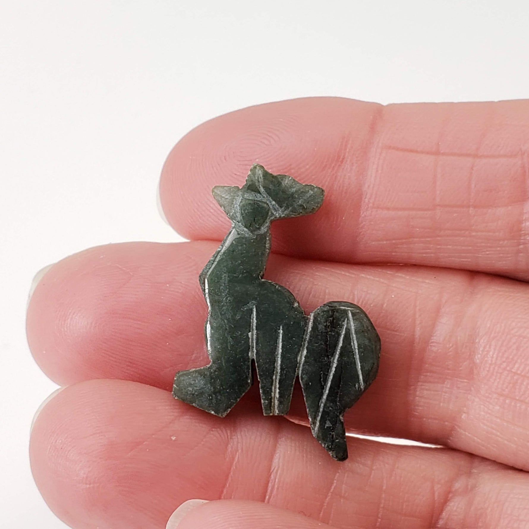  Green Jade Rooster Carving | The Year of the Rooster | 27x21 mm | China 3