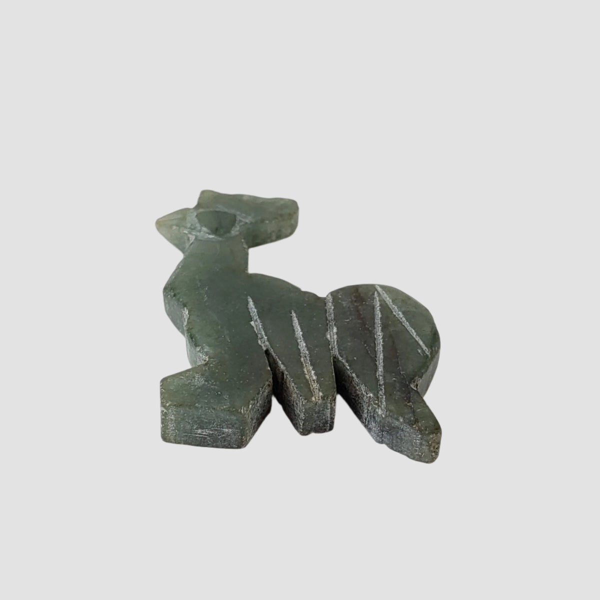  Green Jade Rooster Carving | The Year of the Rooster | 27x21 mm | China 2