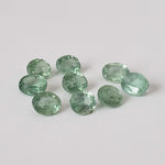  Green Kyanite | 9 Piece Lot | Rare Mint Green | Oval Cut | 5x4mm | 4.1tcw 1
