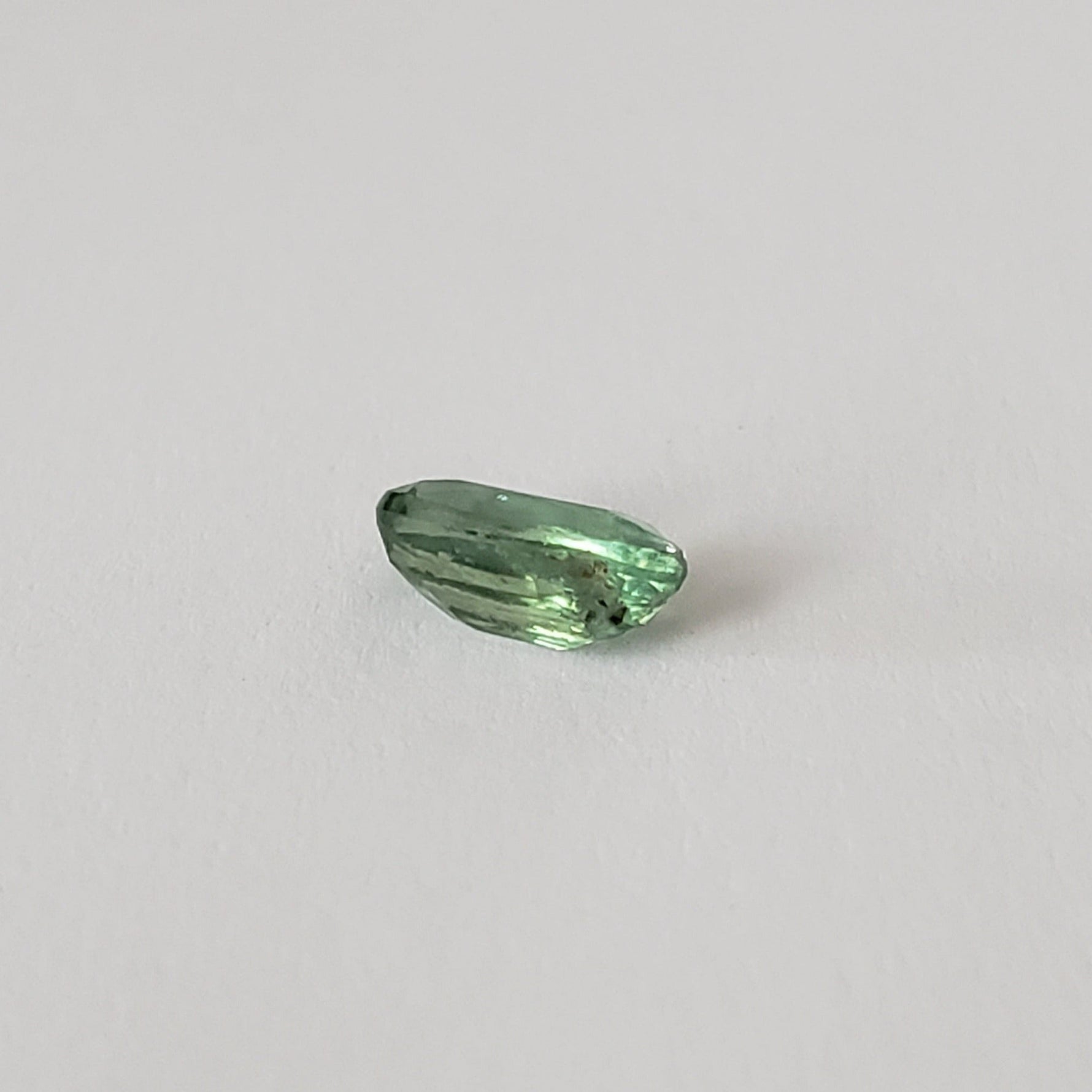  Green Kyanite | Oval Cut | Rare Mint Green | 7.3x5.2mm 1.1ct 4