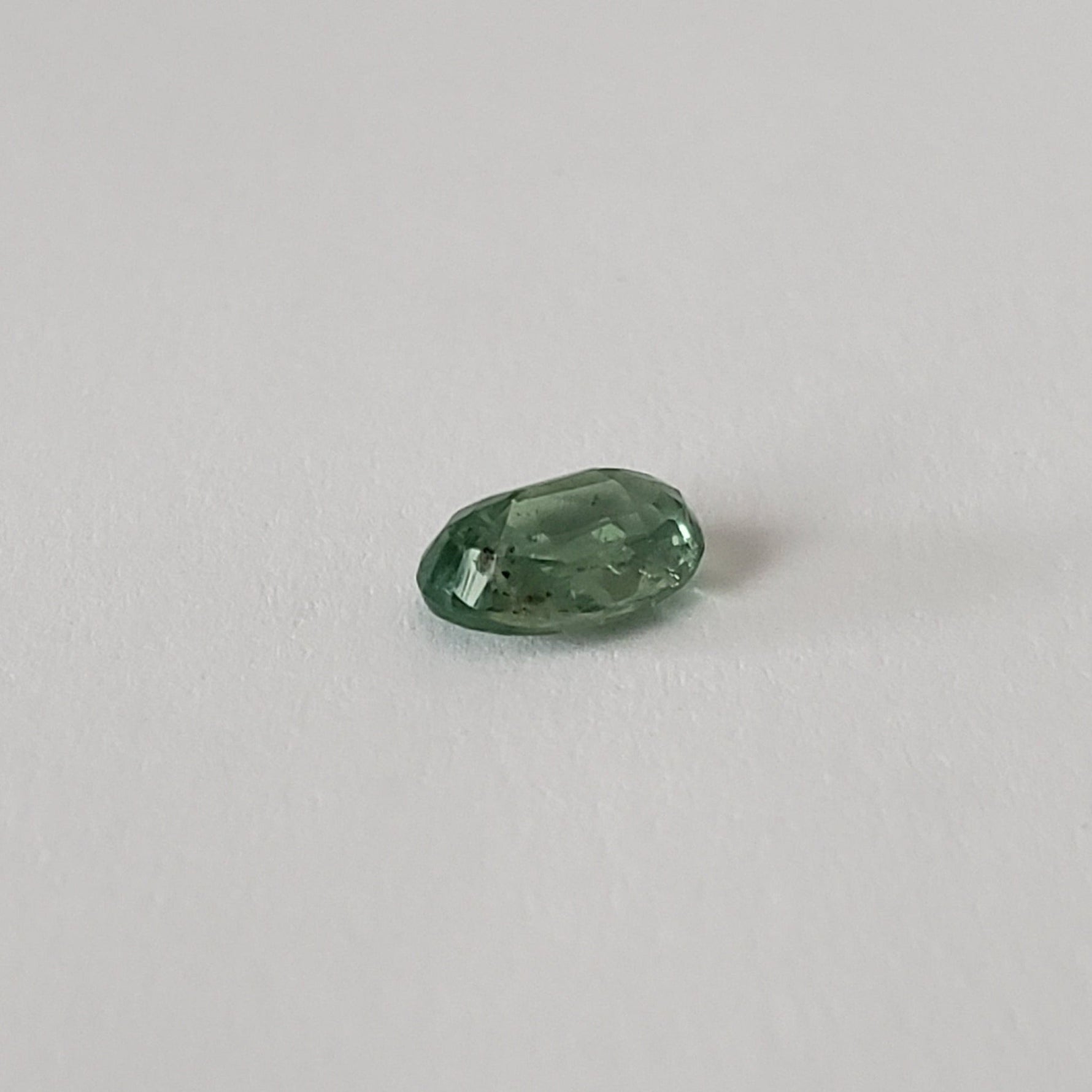  Green Kyanite | Oval Cut | Rare Mint Green | 7.3x5.2mm 1.1ct 7