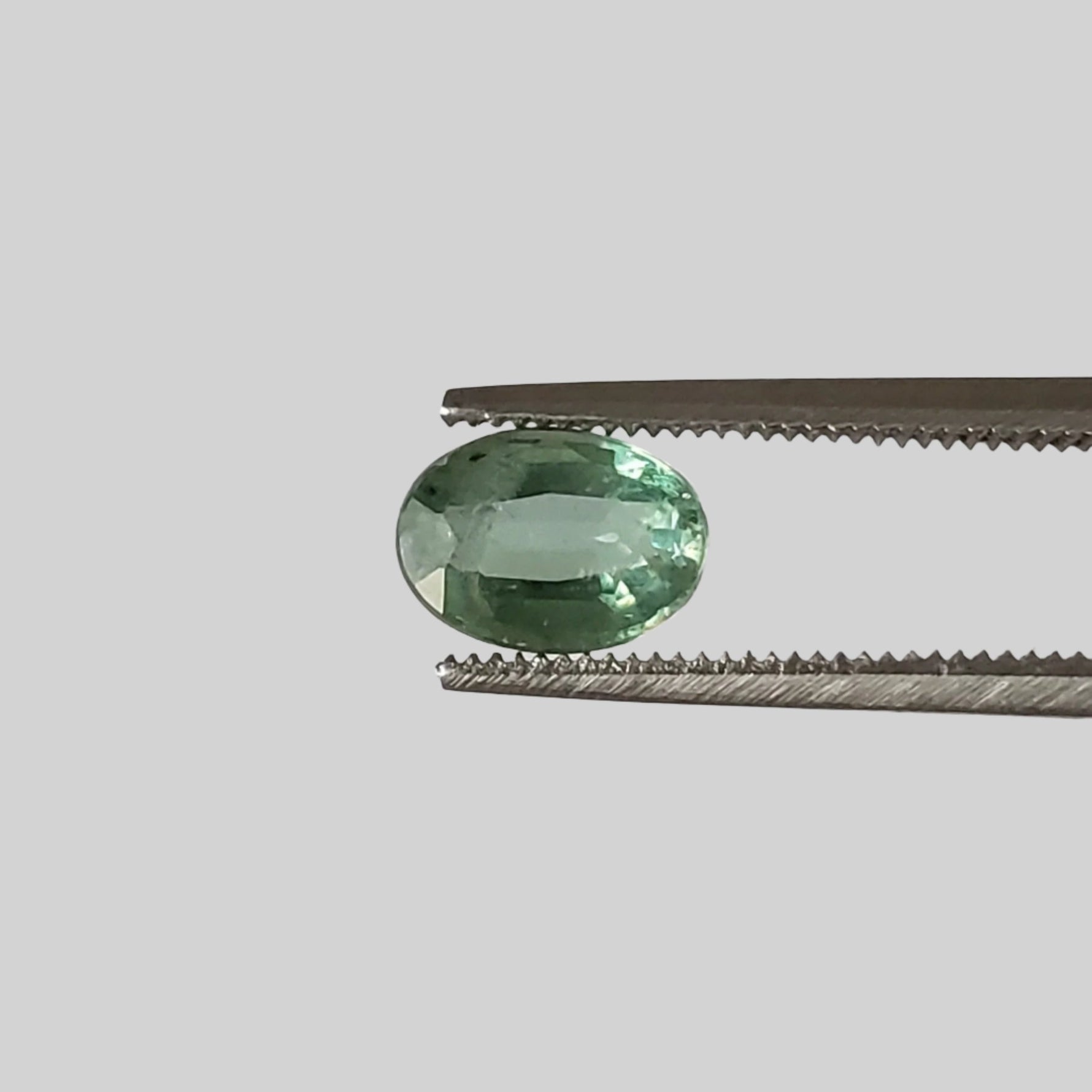  Green Kyanite | Oval Cut | Rare Mint Green | 7.3x5.2mm 1.1ct 