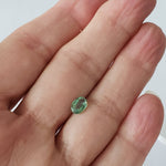  Green Kyanite | Oval Cut | Rare Mint Green | 7.3x5.2mm 1.1ct 8