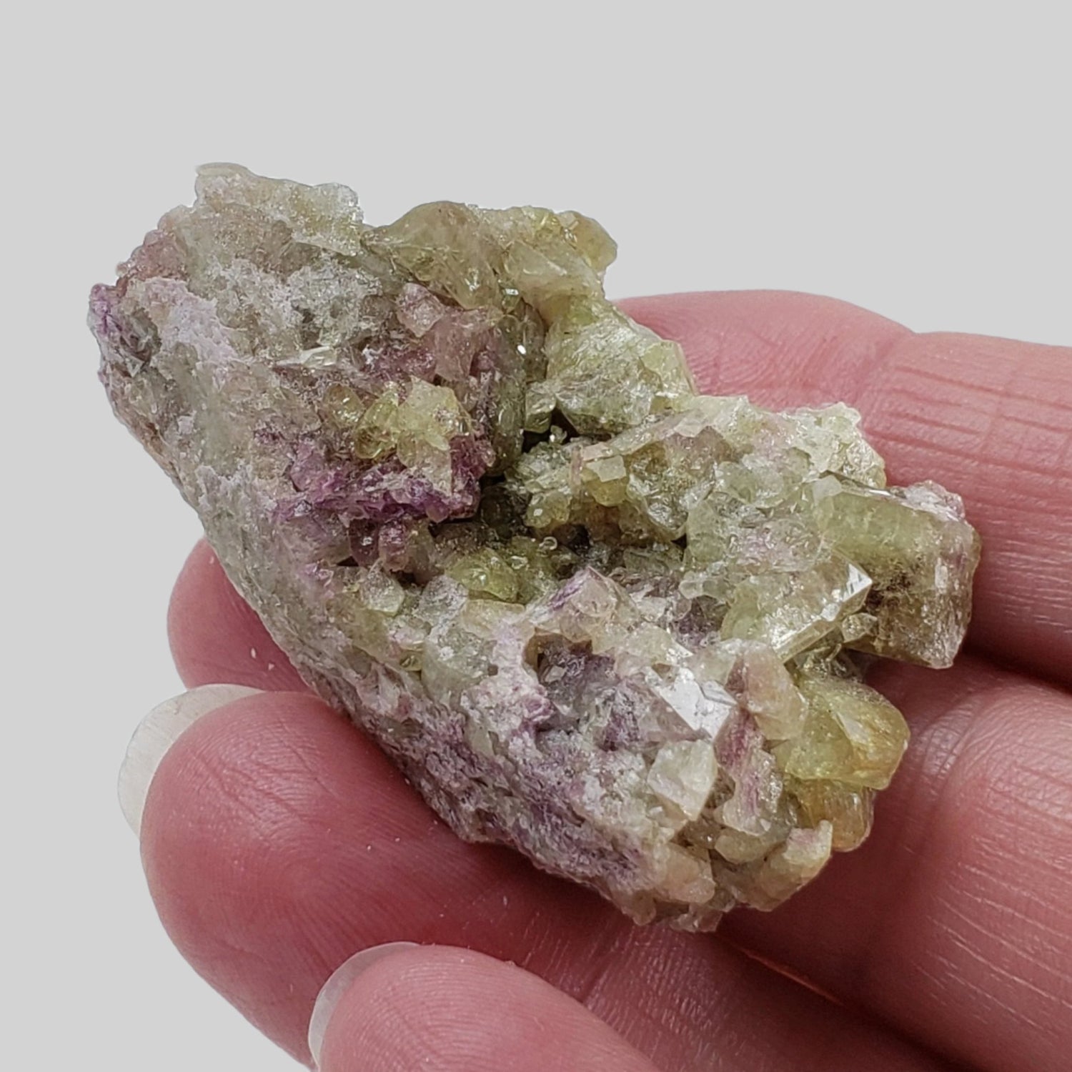  Green Vesuvianite Crystal | Large 41 Gr | Closed Jeffrey Mine | Asbestos, Quebec | SO24 1