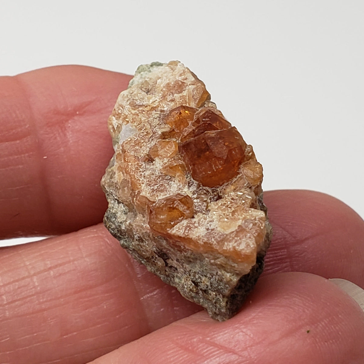  Grossular Hessonite Garnet | Perky Box Thumbnail Specimen | Eden Mills, VT USA 2