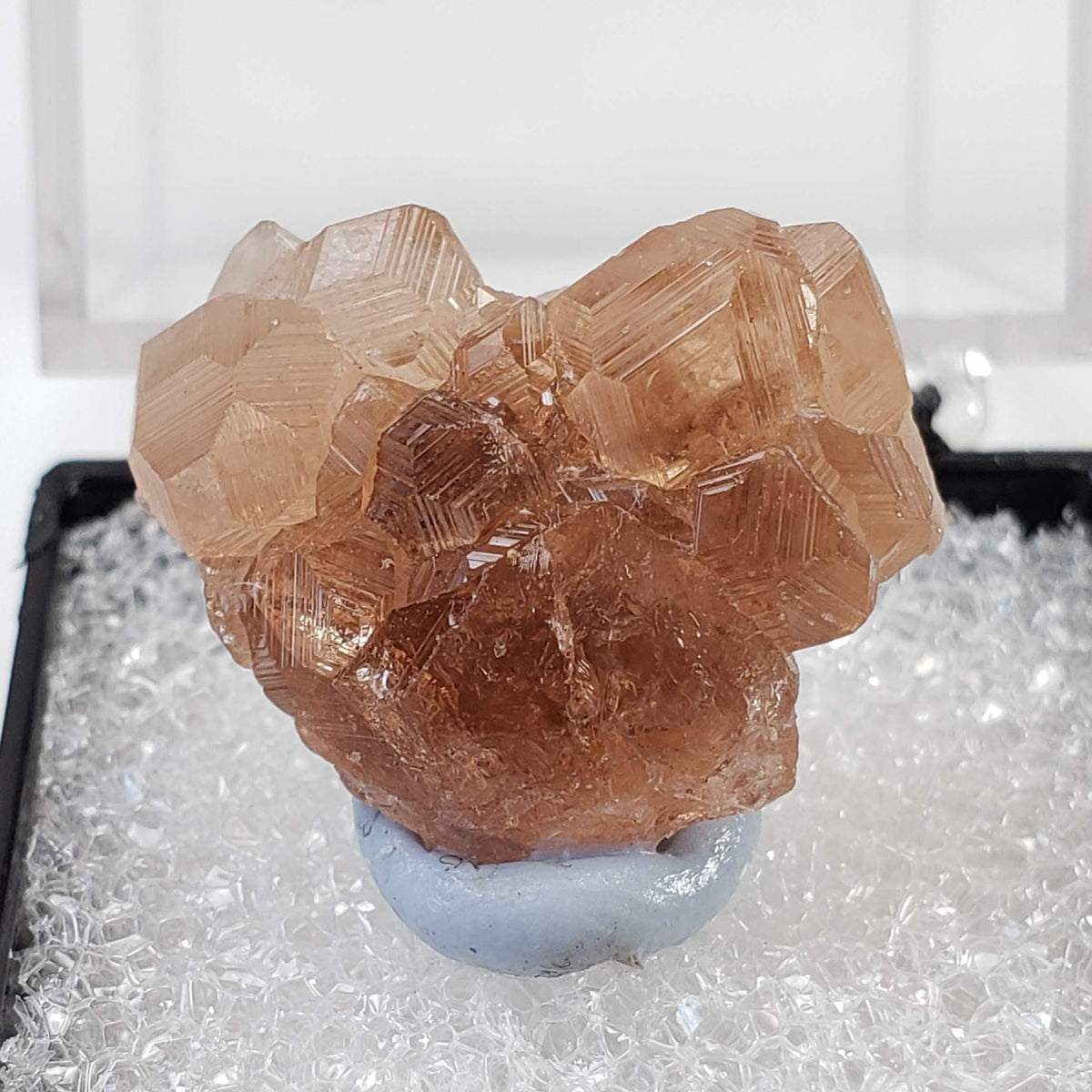  Grossular Garnet var Hessonite Crystal | 5.5 Gr | Cinnamon Stone | Closed Jeffrey Mine | Asbestos, Québec 