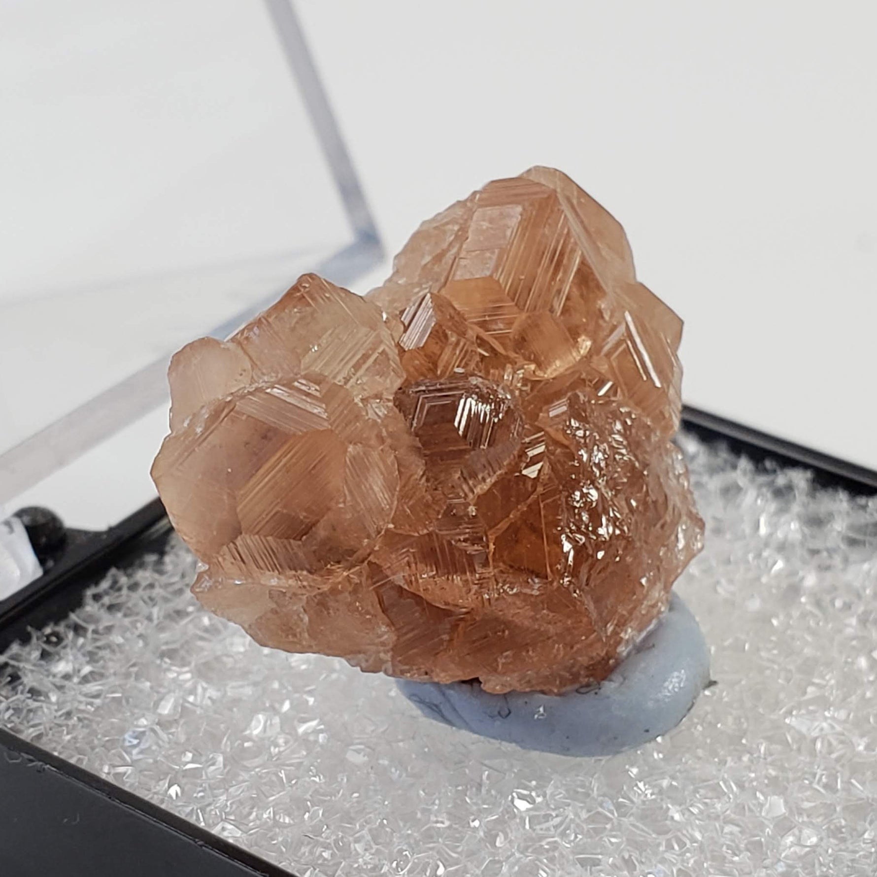  Grossular Garnet var Hessonite Crystal | 5.5 Gr | Cinnamon Stone | Closed Jeffrey Mine | Asbestos, Québec 2