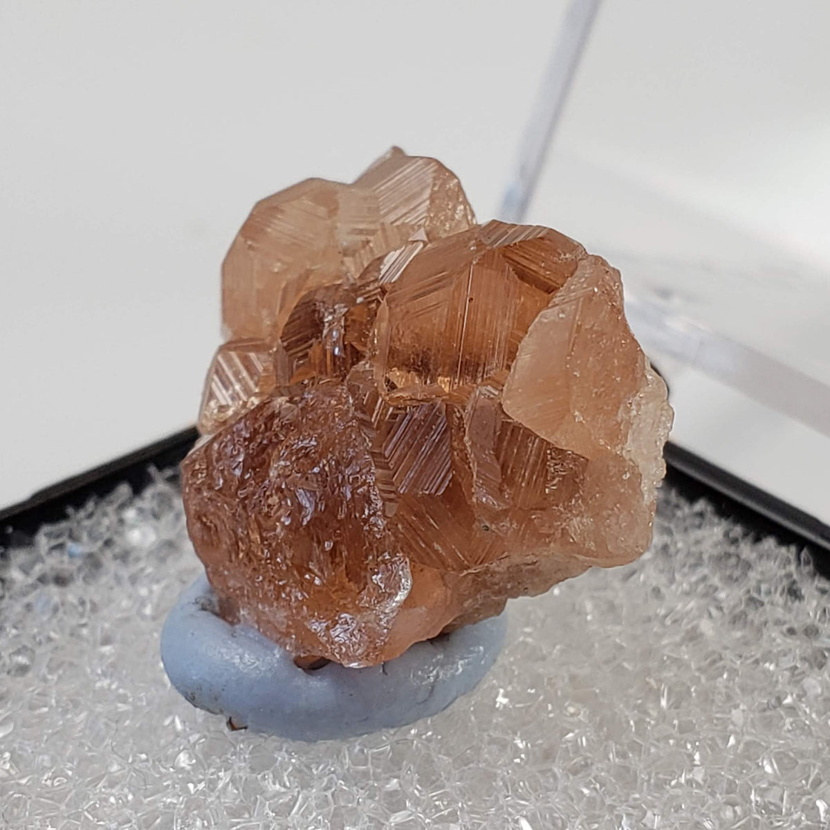  Grossular Garnet var Hessonite Crystal | 5.5 Gr | Cinnamon Stone | Closed Jeffrey Mine | Asbestos, Québec 3