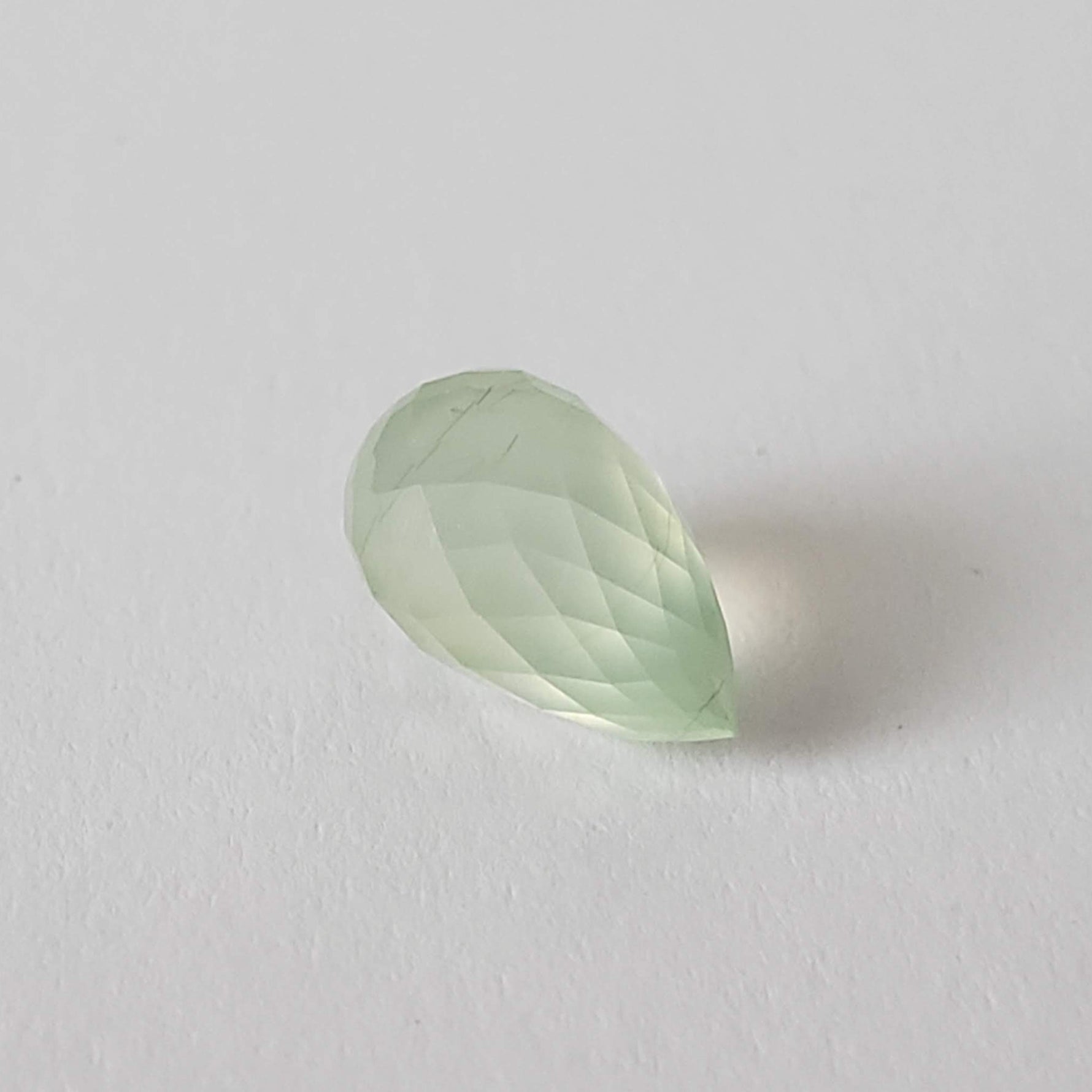  Grossular Mali Garnet | Briolette | Light Green | 10.5x6.5mm 3.0ct 4