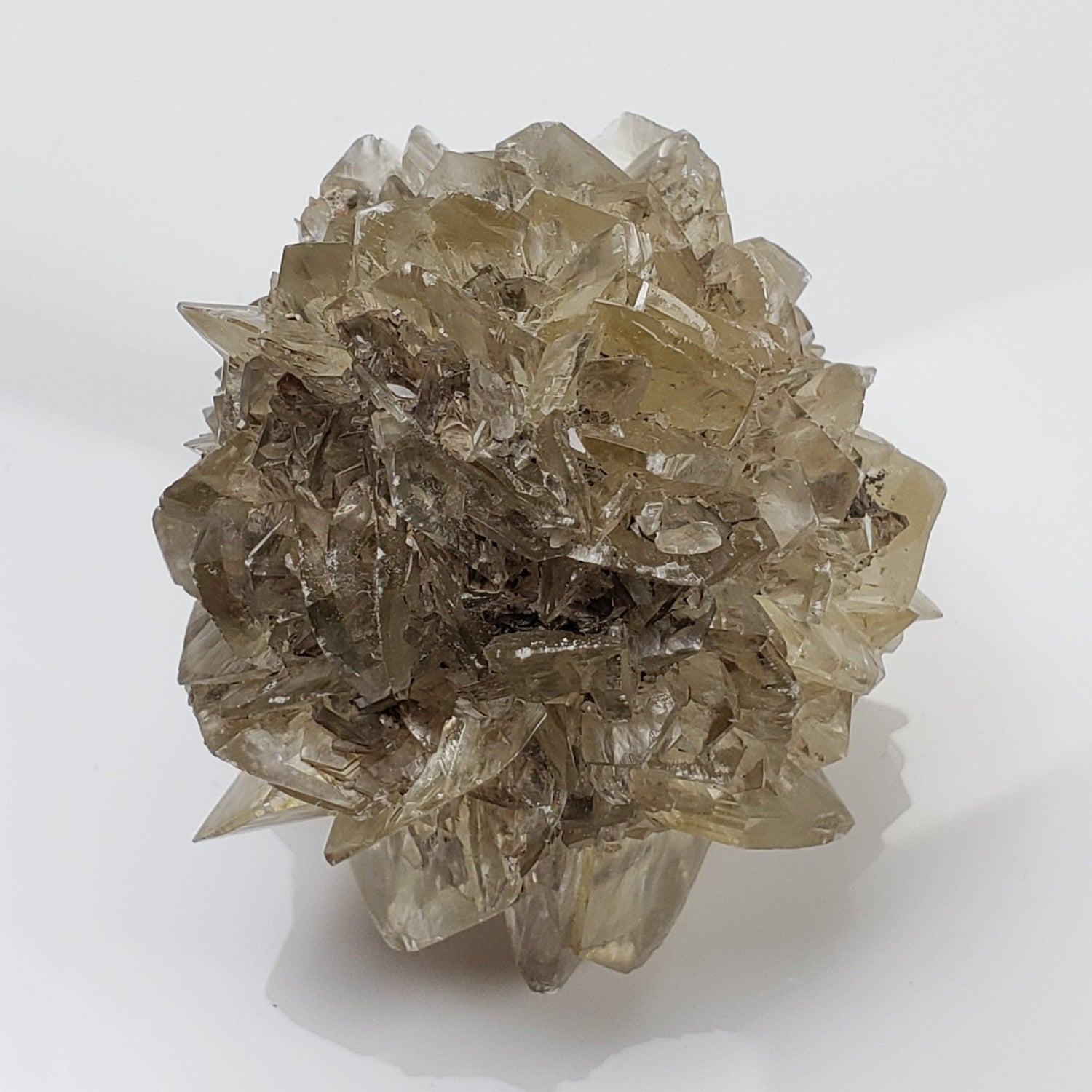  Gypsum var "Duckbill" Selenite Crystal | Fluorescent | 87.7 gr | Red River Floodway | Winnipeg, Manitoba Canada | SO24 1