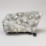 Gyrolite and Apophyllite on Prehnite Druze | 979 Grams | Mumbai, India 