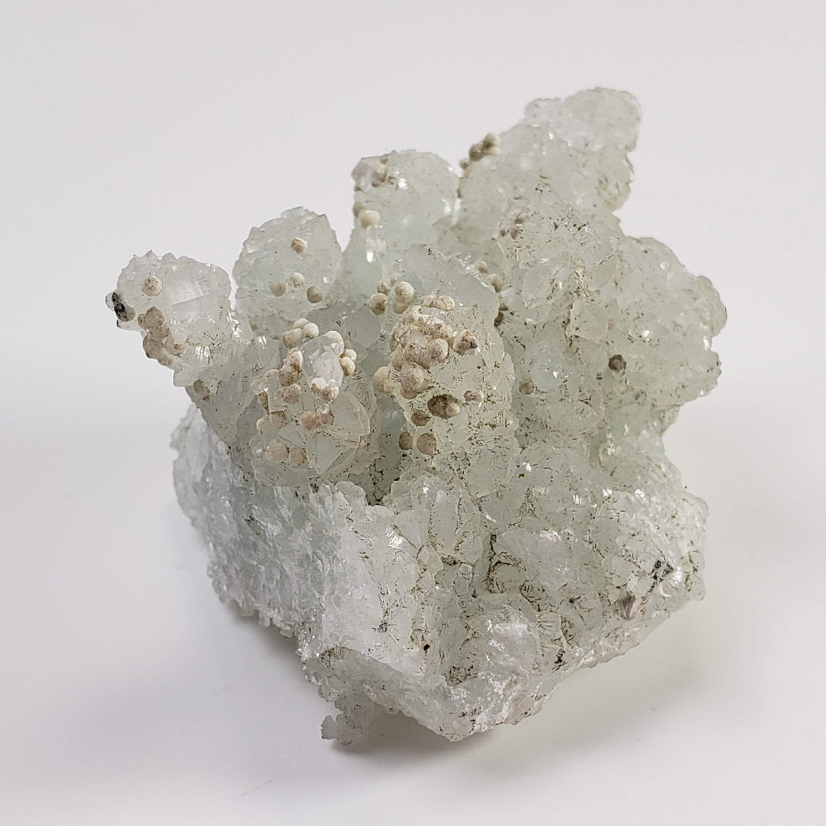 Gyrolite on Prehnite Crystal | 64 gr | Mumbai, India 2