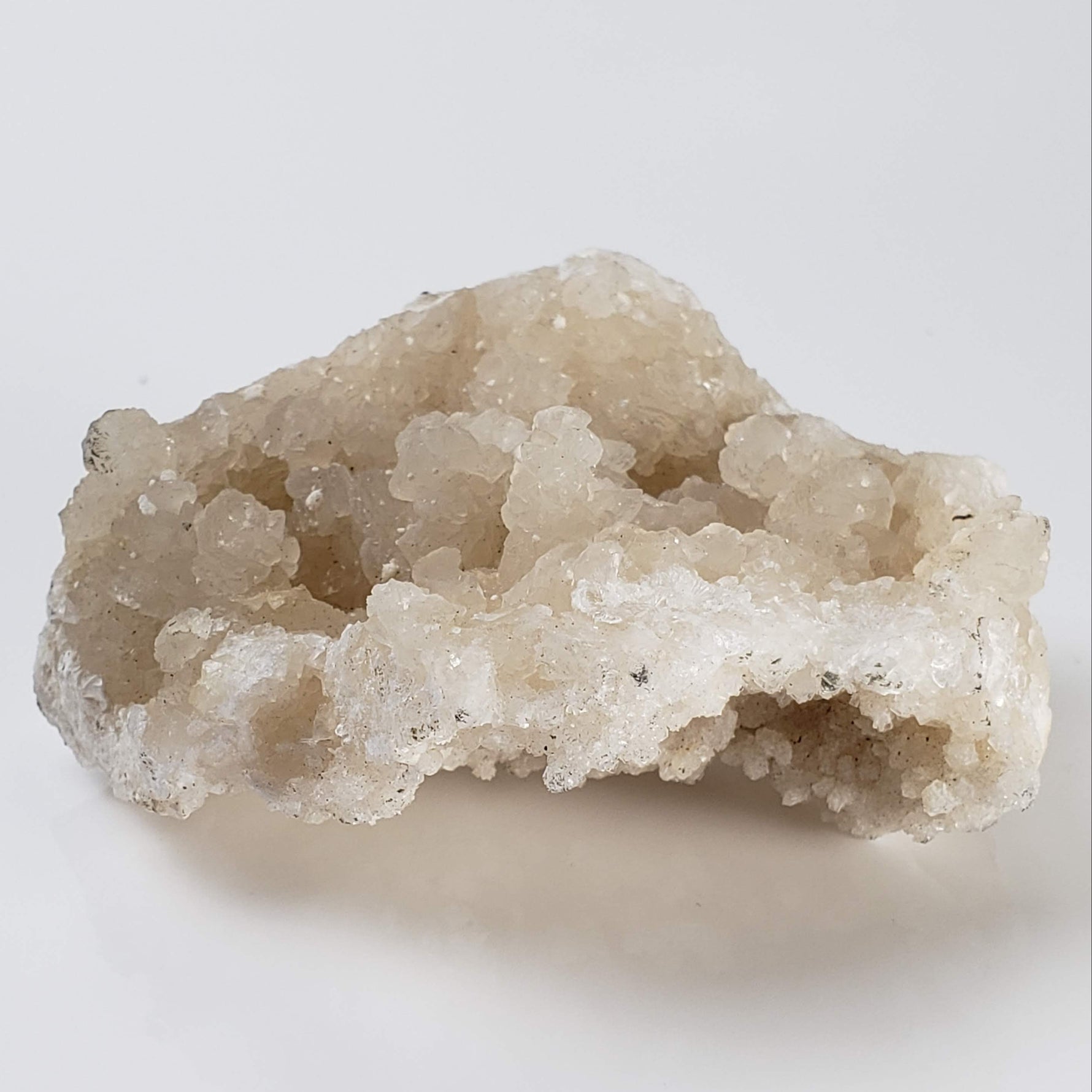  Gyrolite on Prehnite Crystal Cluster | 111 grams | Mumbai, India 3