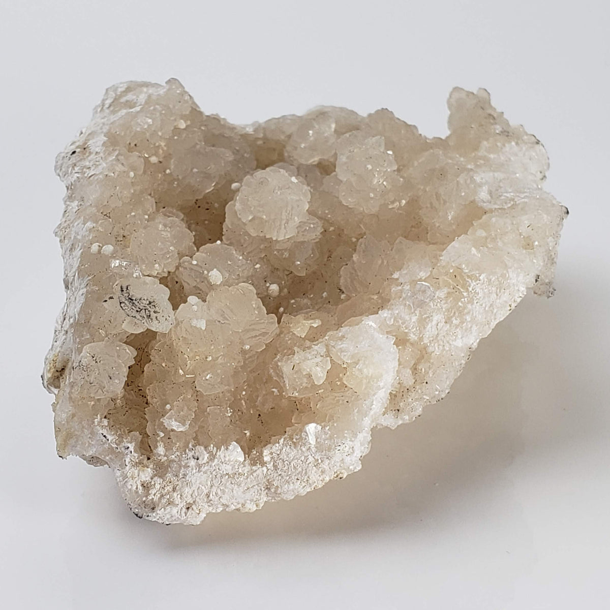  Gyrolite on Prehnite Crystal Cluster | 111 grams | Mumbai, India 4