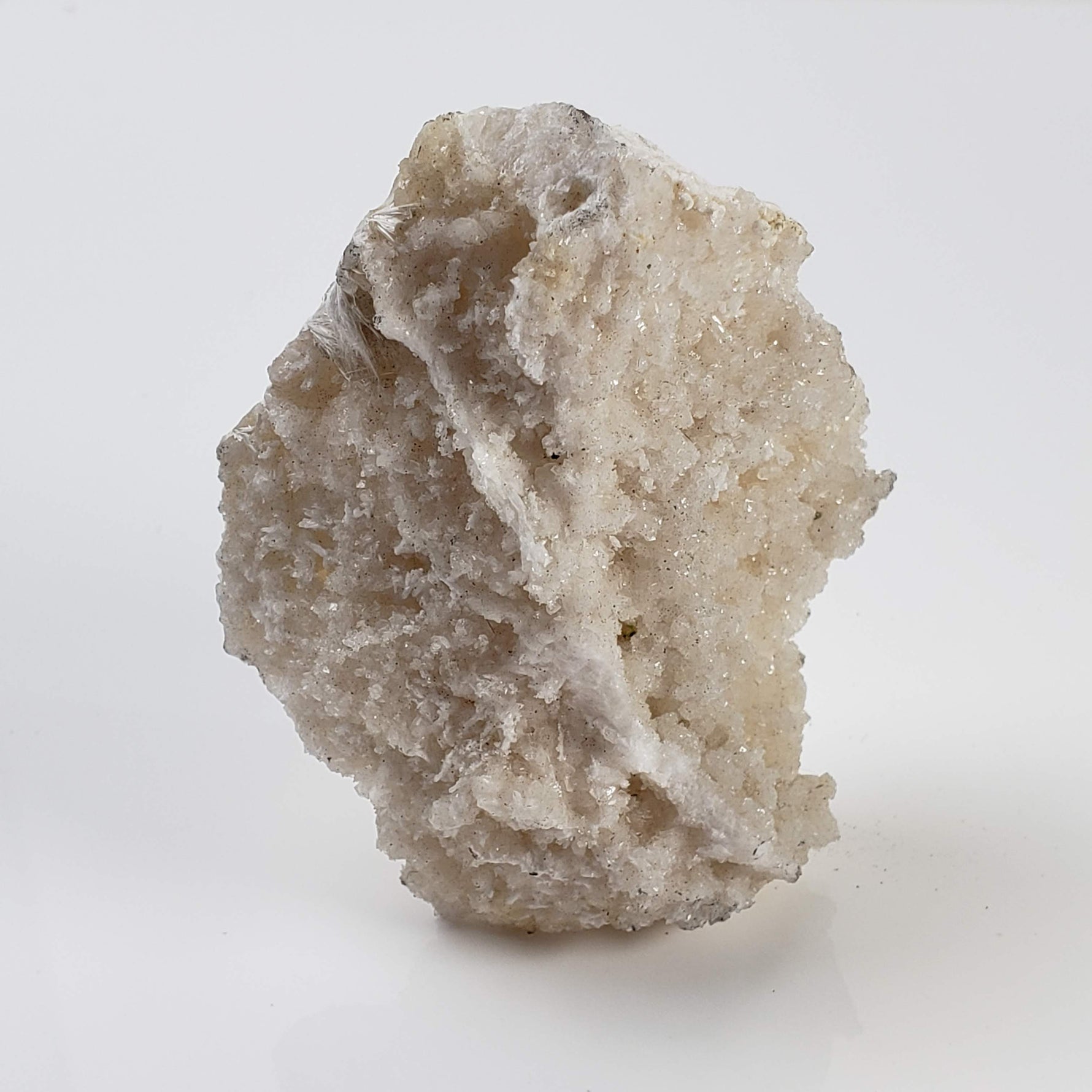  Gyrolite on Prehnite Crystal Cluster | 111 grams | Mumbai, India 2