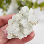  Gyrolite on Prehnite Crystal Cluster | 64 grams | Mumbai, India 6