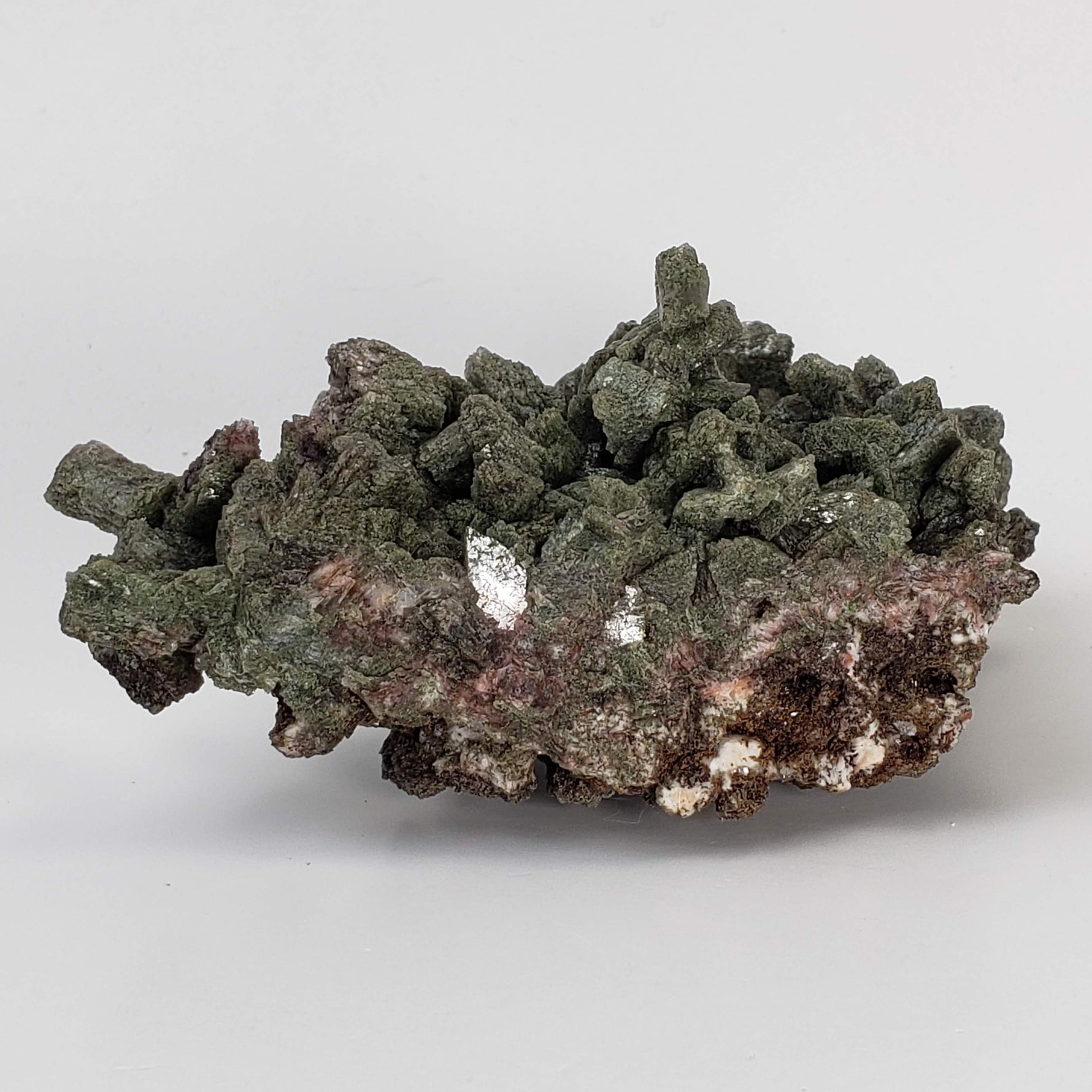 Heulandite Cluster | Green | 143 grams | Jalgaon, India 3