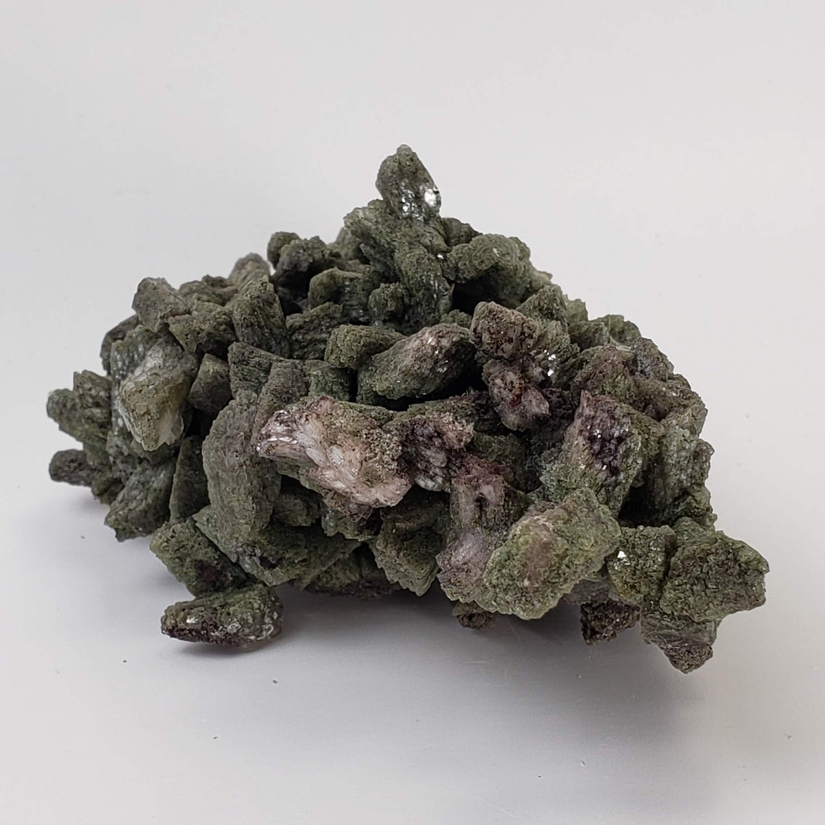  Heulandite Cluster | Green | 143 grams | Jalgaon, India 5