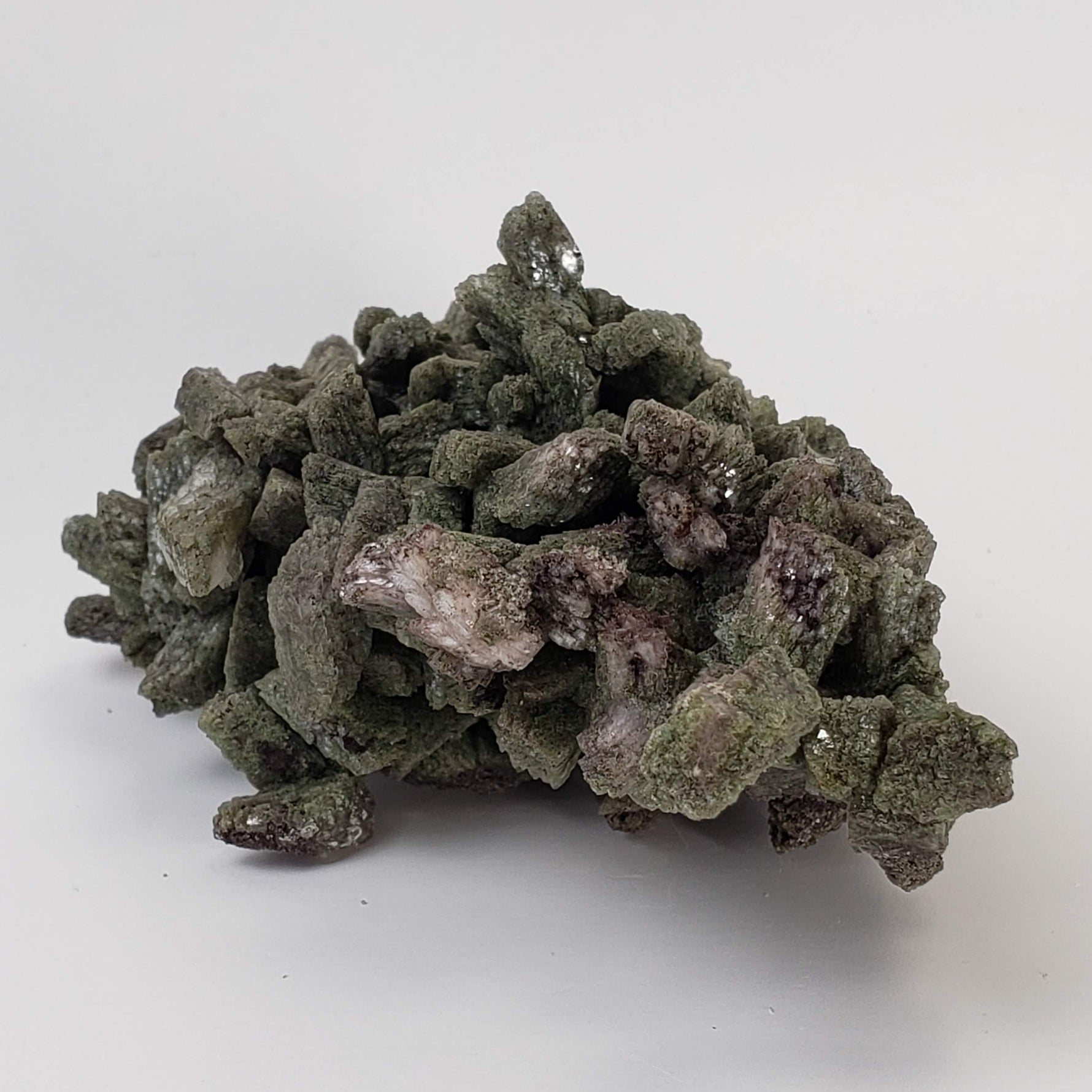  Heulandite Cluster | Green | 143 grams | Jalgaon, India 5
