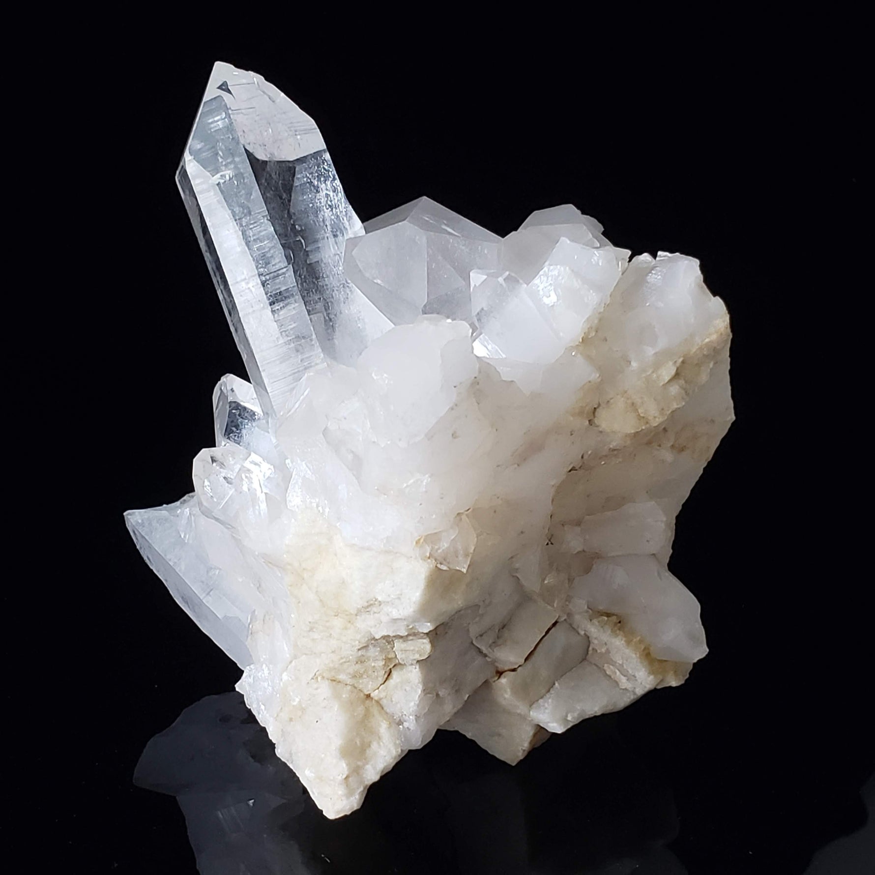  Himalayan Quartz Cluster | Large Terminated Quartz Point | Clear Quartz Points | 1.26 KG 3