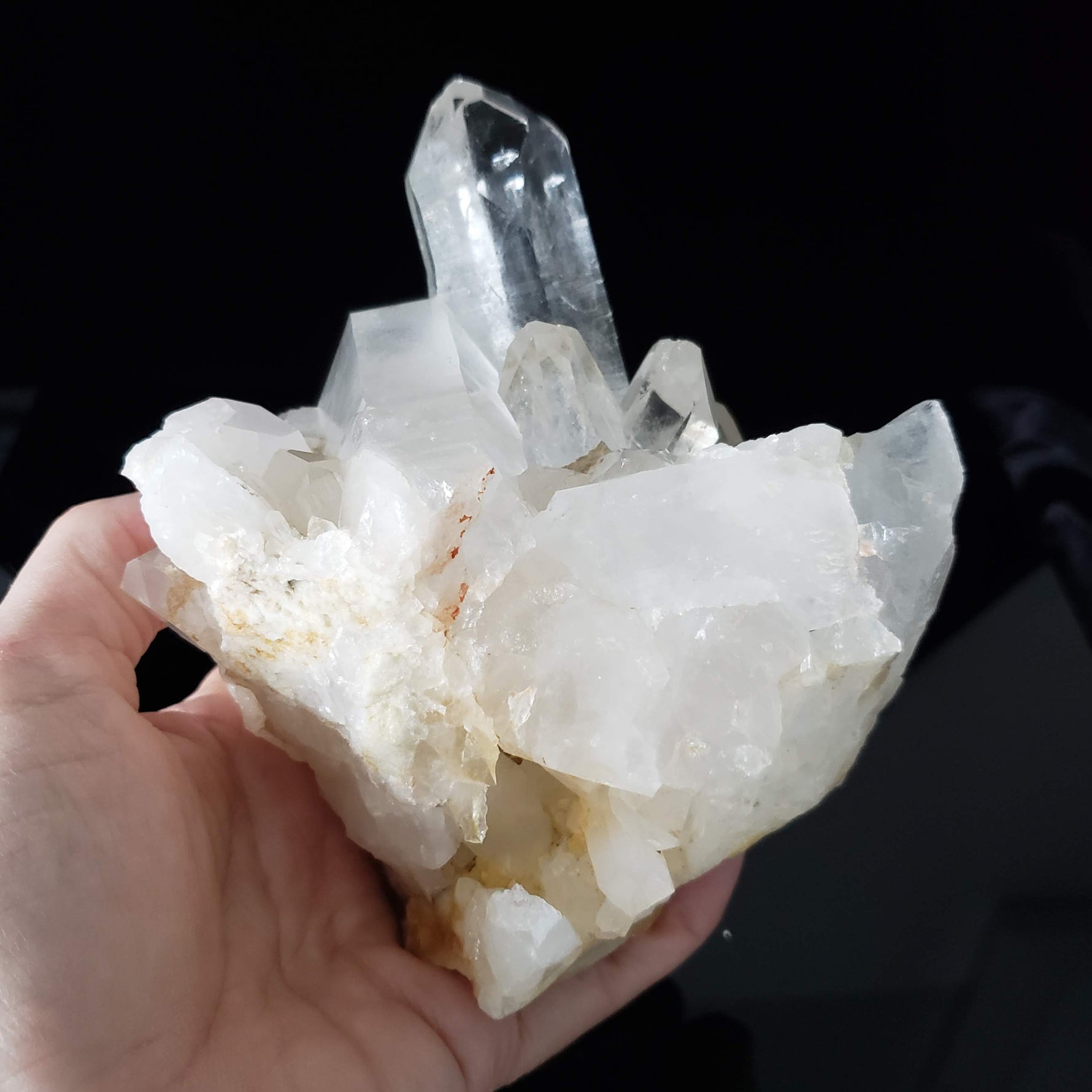  Himalayan Quartz Cluster | Large Terminated Quartz Point | Clear Quartz Points | 1.26 KG 8