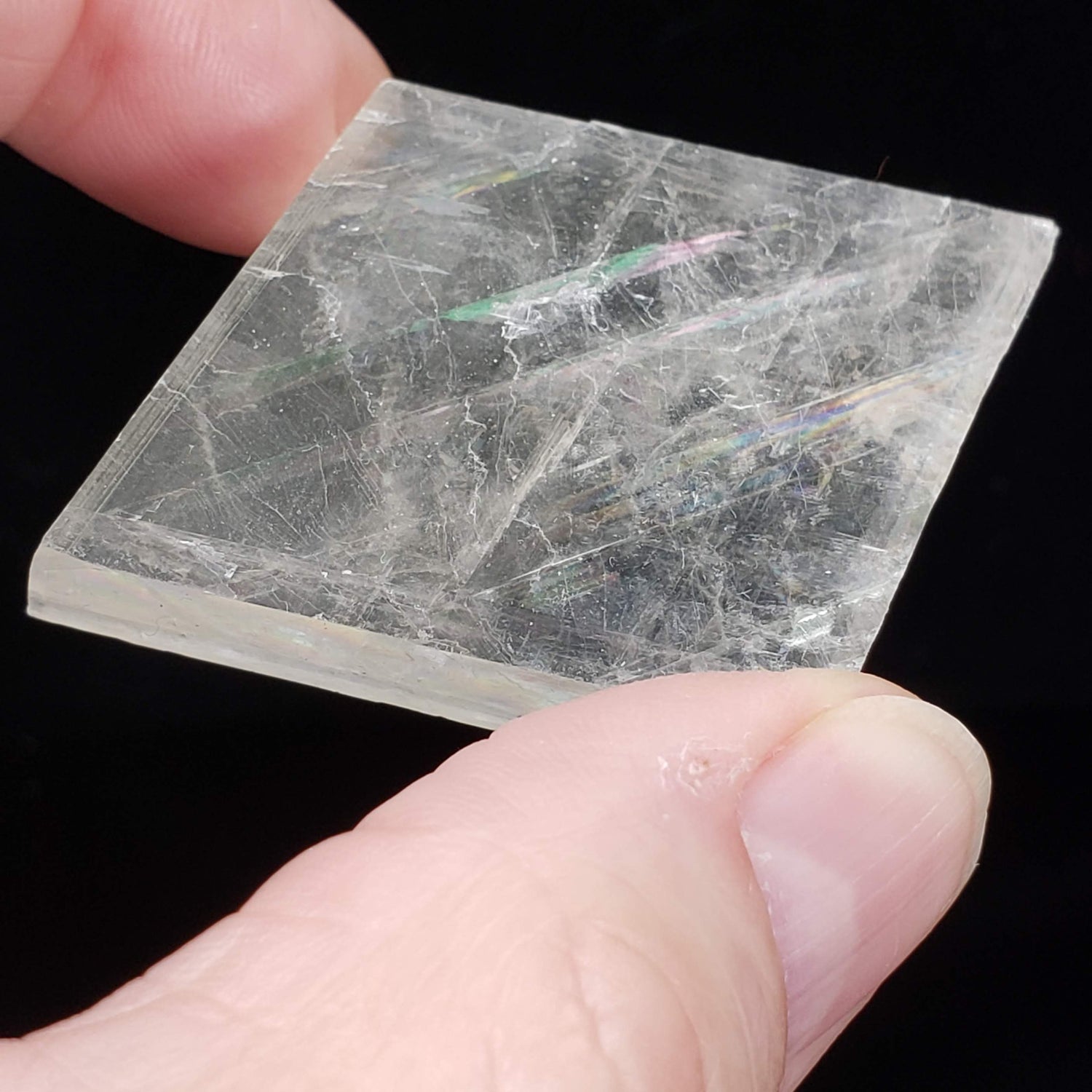  Iceland Spar | Optical Calcite | 44 Grams | Rhombohedral | China 1